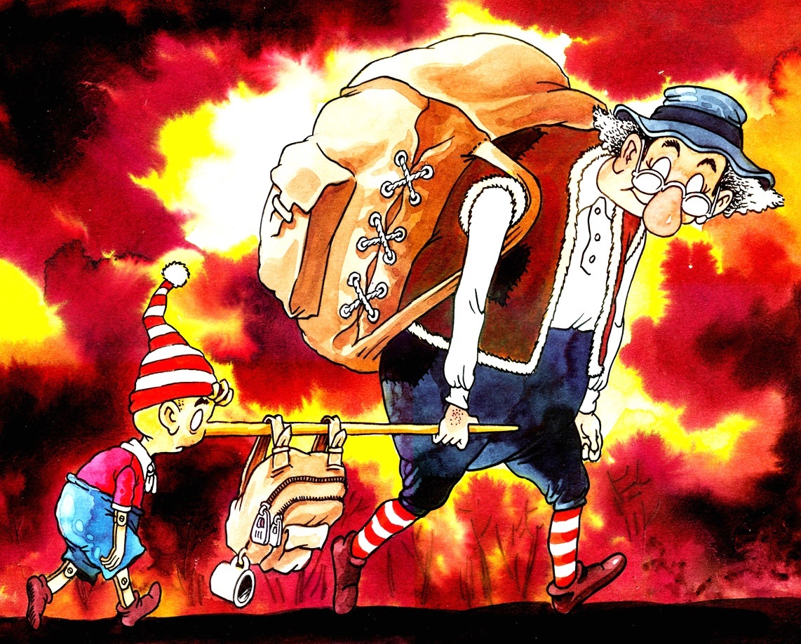 КАРИКАТУРА ОТ ХУДОЖНИКА-КАРИКАТУРИСТА ВАЛЕНТИНА ДРУЖИНИНА / 13 ИЮНЯ - День МАЛЕНЬКОГО ПУТЕШЕСТВИЯ...