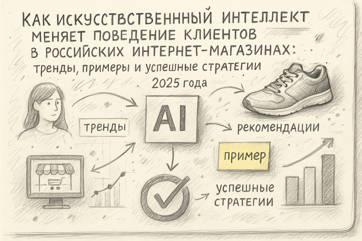   Искусственный интеллект, анализ поведения клиентов в российских интернет-магазинах Цезариум