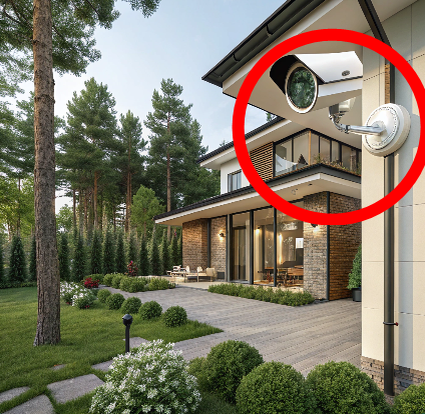 Комплект видеонаблюдения для дома