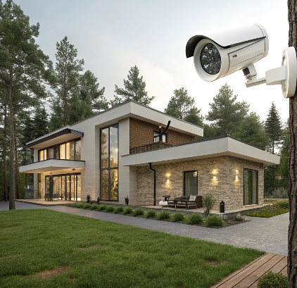 Комплект видеонаблюдения для частного дома