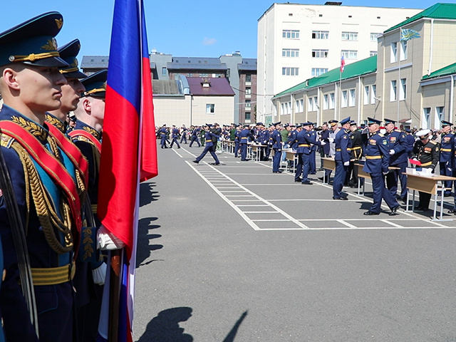 300 молодых лейтенантов выпустила Твери Военная академия ВКО им. Г.К. Жукова