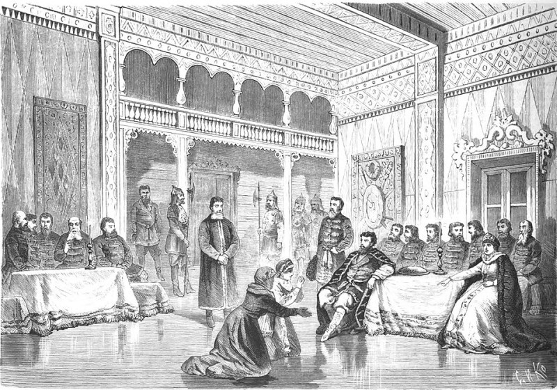 М. Фёдоров. Суд над князем Василием.