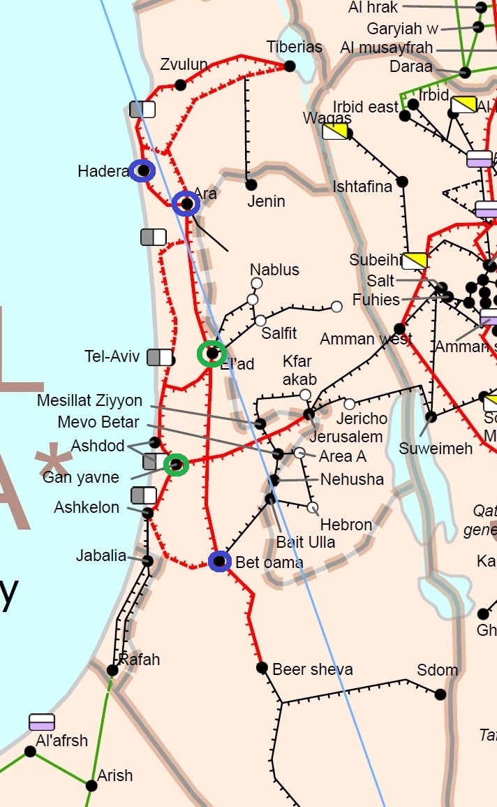 Европейское (ENSTO-E) представление об энергосистеме Израиля