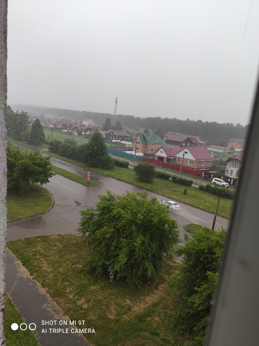 Дождик был хорошенький