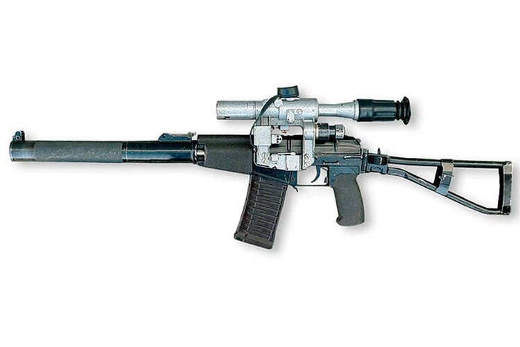 Автомат ВАЛ, из которого был застрелен Дед Хасан