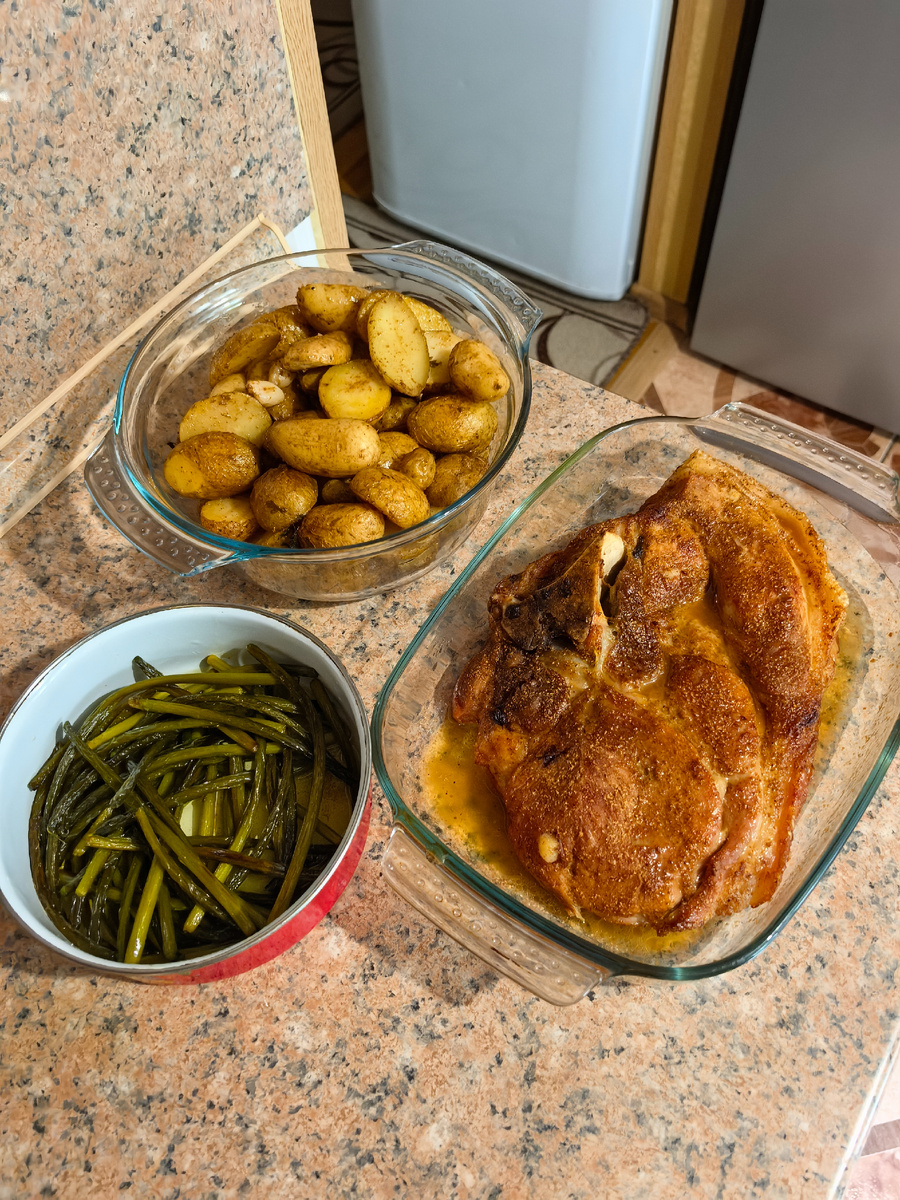 Итог топтания у плиты