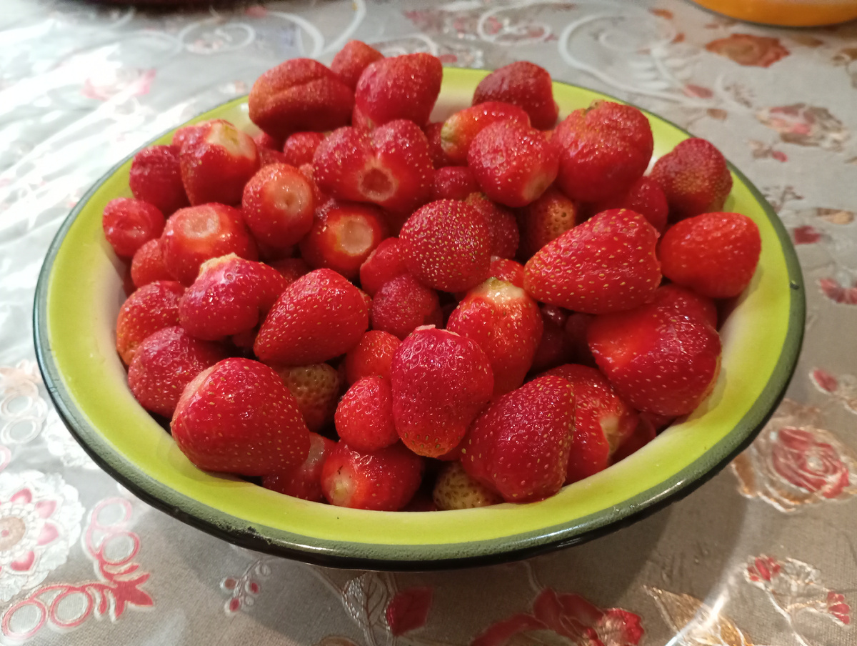 Клубника фото автора.