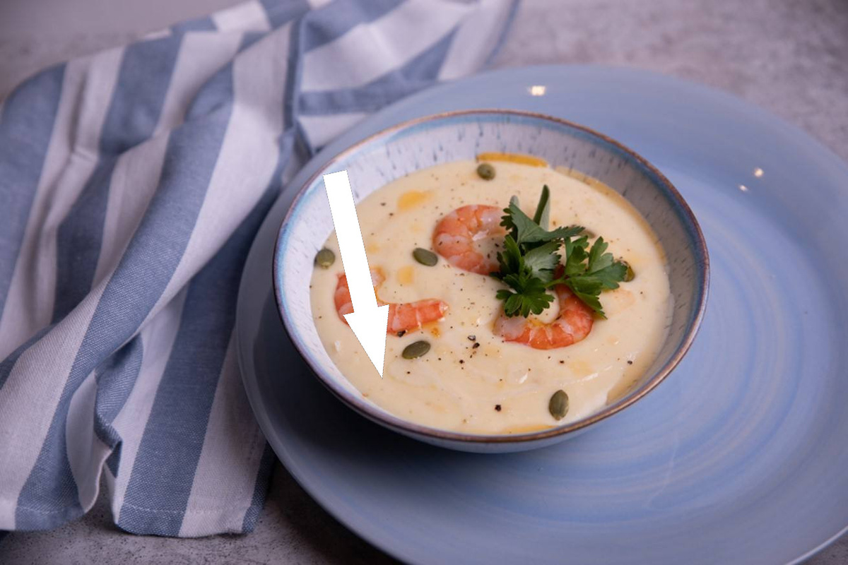    Этот холодный суп с креветками взорвал мой блог