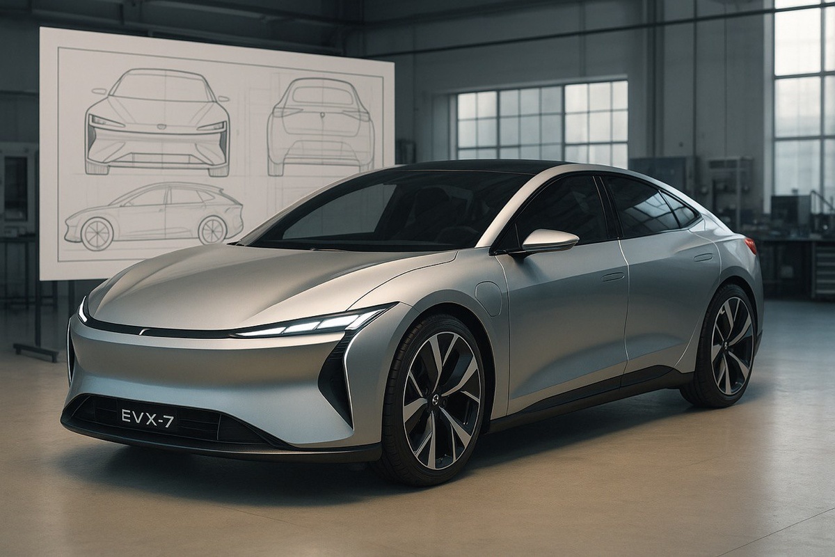 Эскиз модели EVX-7. Источник: ИИ