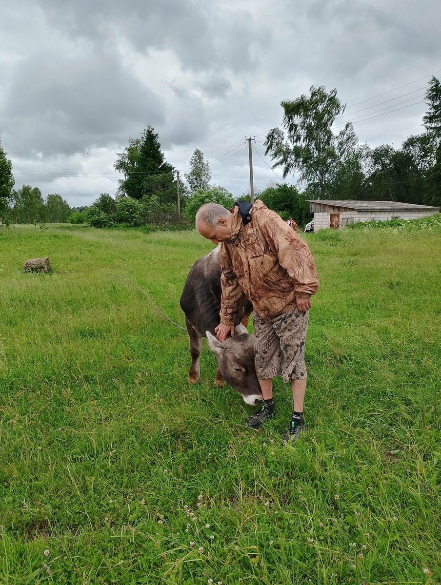 А это автор развлекается в деревне, вместо того, чтобы книгу писать