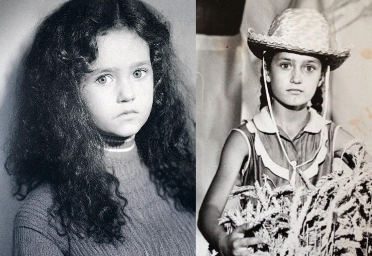 Виктория в детстве