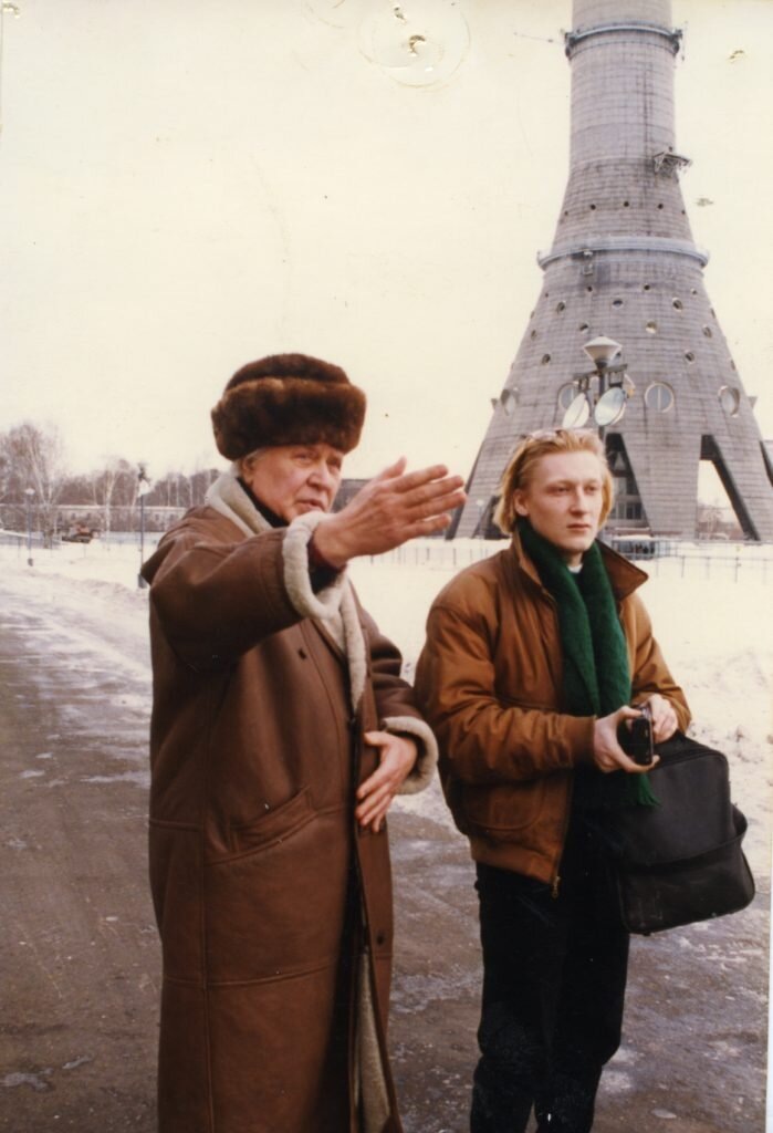 Виктор Балашов и автор канала "Пераново перо"  Олег Перанов