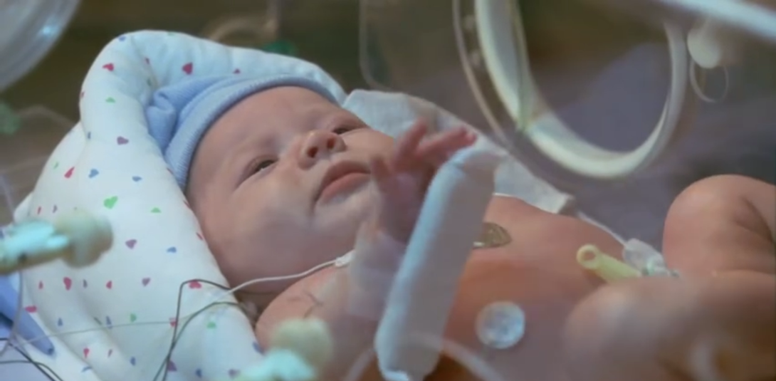 Хаузен, новорожденный.