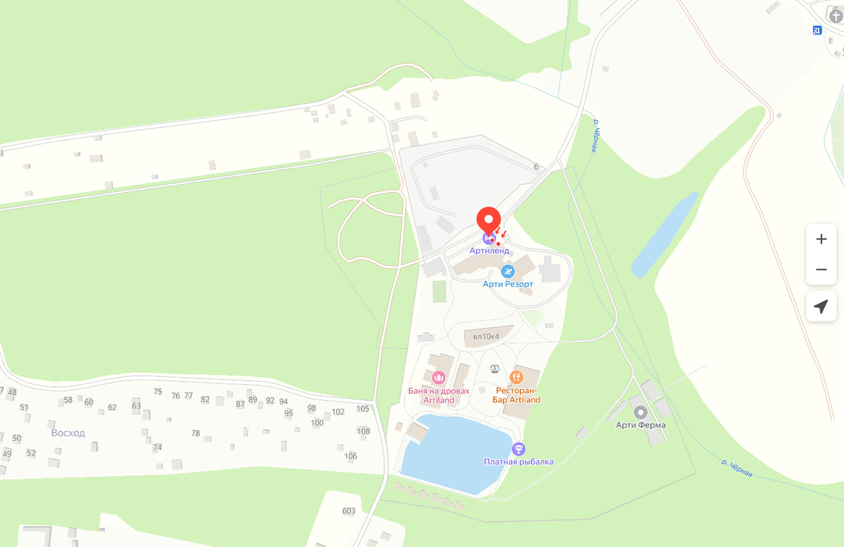 Скриншот Яндекс.карты