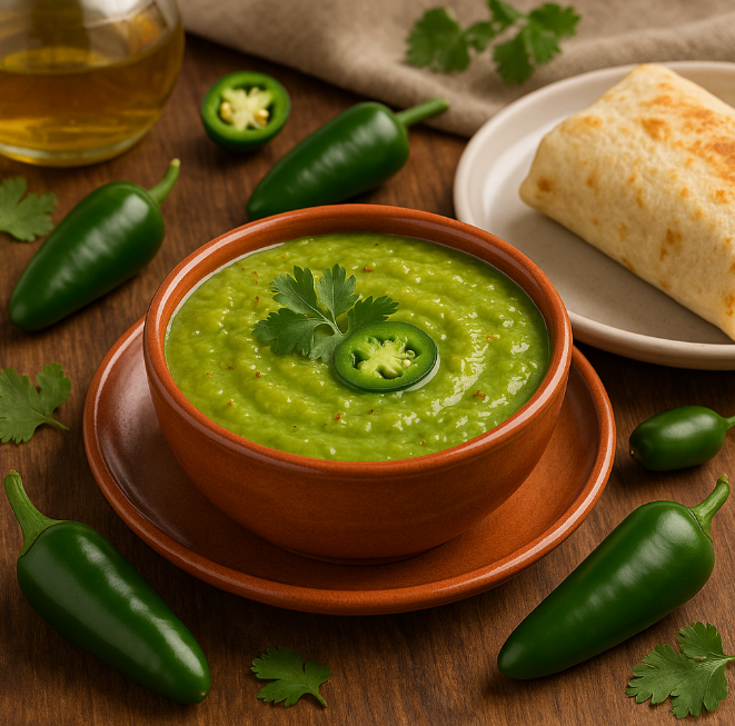 Соус из халапеньо — к буррито рецепты от Дарики