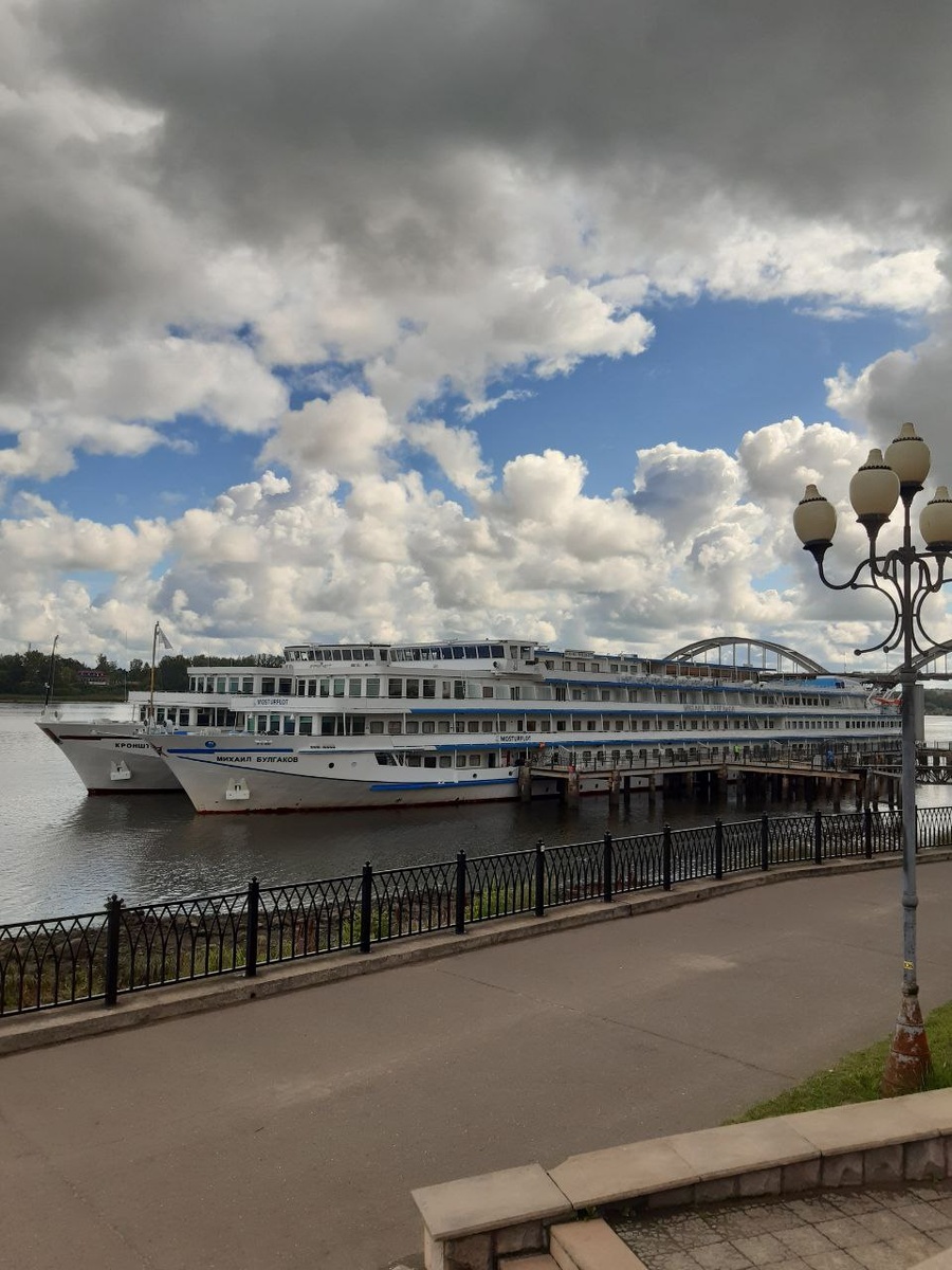 Причал в Рыбинске. Фото автора