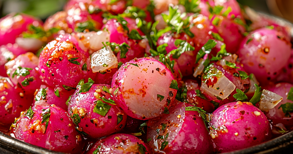 Маринованный редис – хрустящий и освежающий рецепт