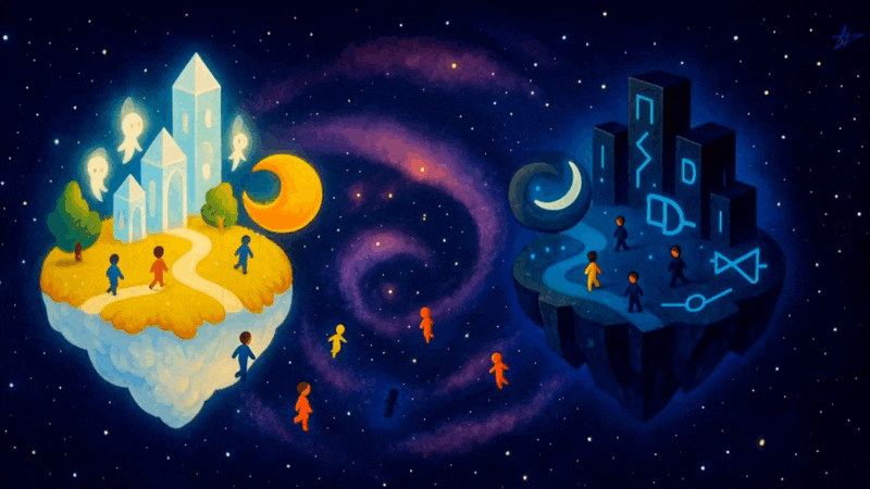 Мир – это и белое, и черное, и свет, и тьма.