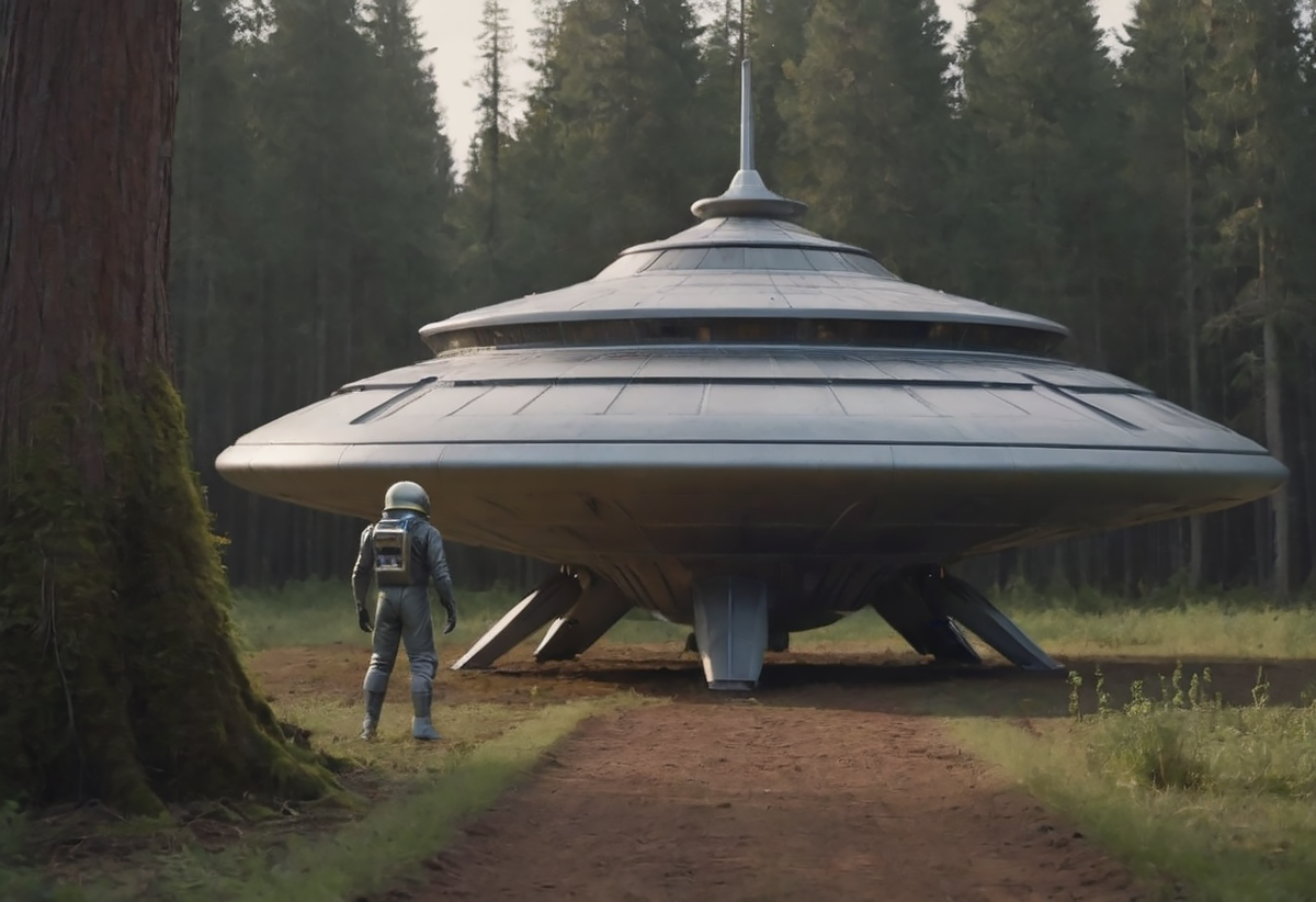 Образование космической поляны.