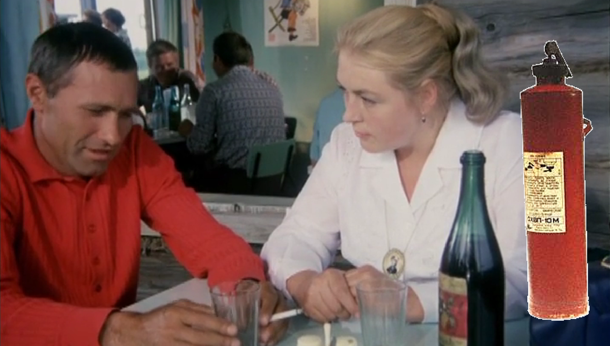 - А чем собираешься здесь заниматься? Кадр из фильма Василия Шукшина "Калина Красная"