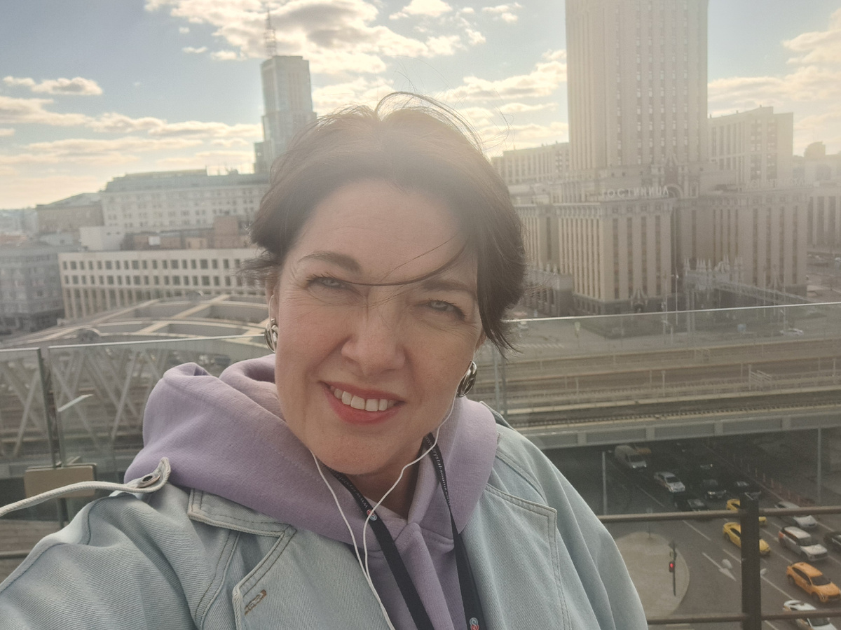 Фото автора на смотровой