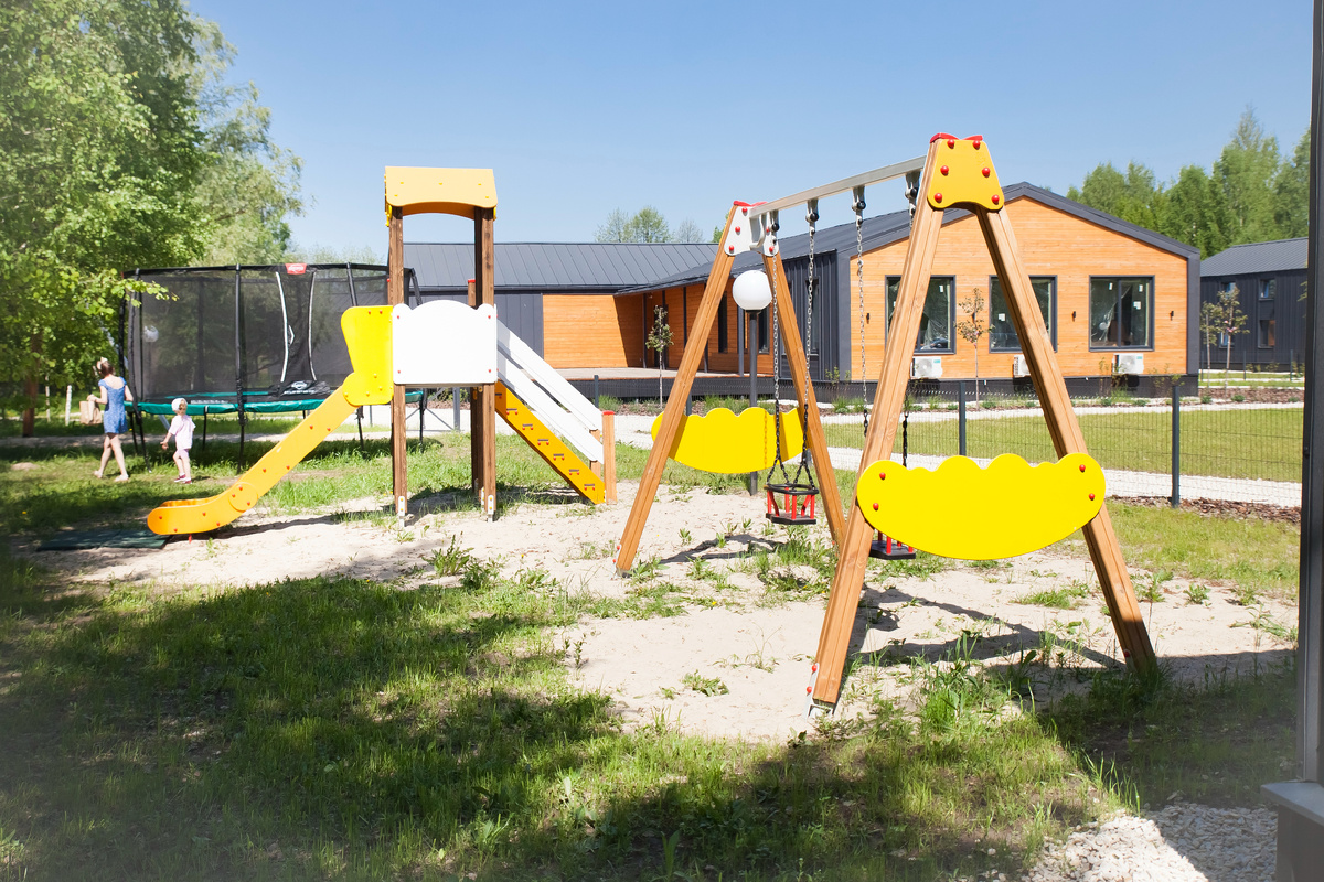 Шикарная детская площадка в Сойма Парк