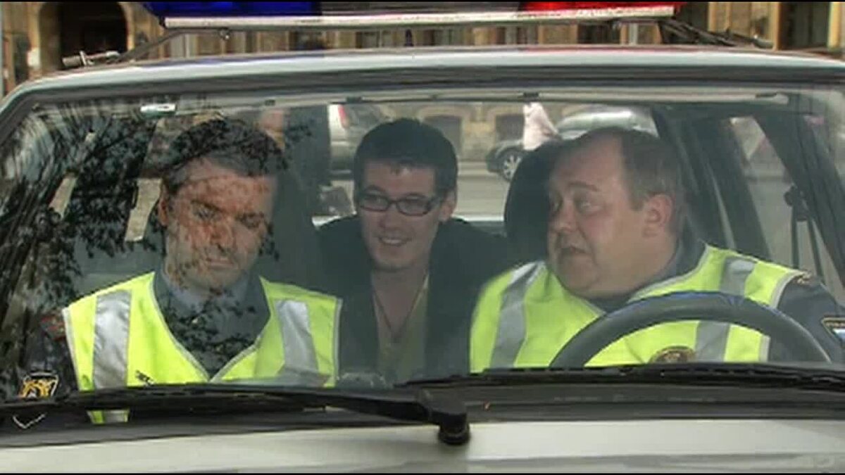   Кадр из сериала «Гаишники», AFL PRODUCTIONS по заказу телеканала «Россия», 2007 г.