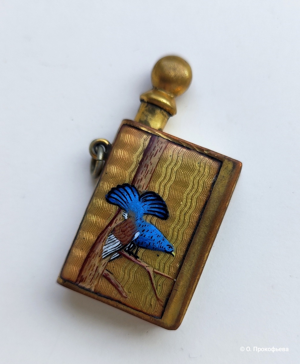 Брелок. Западная Европа. Конец XIX — начало XX вв. Металл, эмаль.