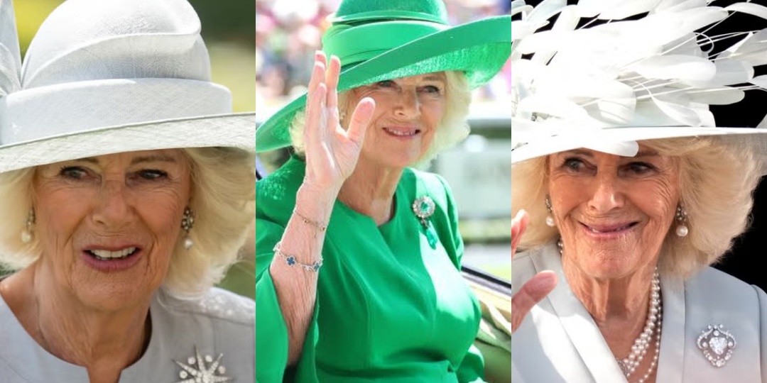 Драгоценная Камилла: все броши королевы на Аскоте