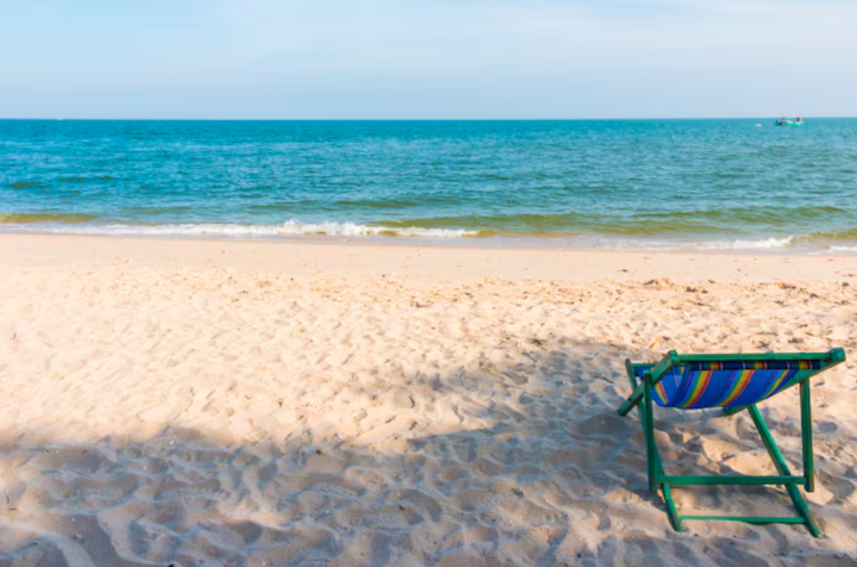 Пустой пляж фото Яндекс