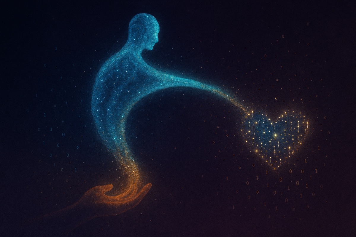 Промпт для изображения для своих стихов придумал DeepSeek, а нарисовал по этому описанию картинку ChatGPT