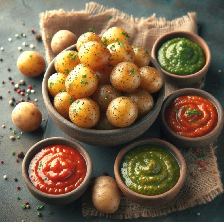 соусы подаются к картофелю