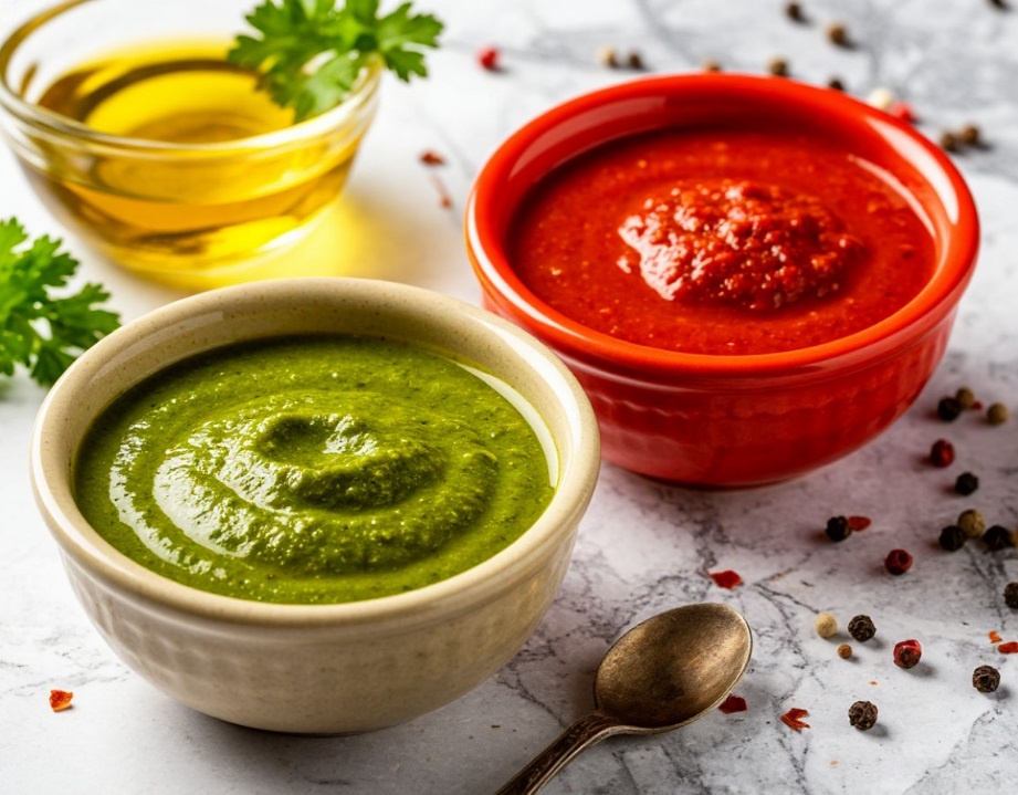 красный соус острее