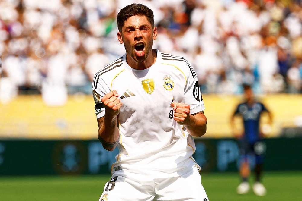    Футболист "Реала" Федерико Вальверде. / Фото: REUTERS