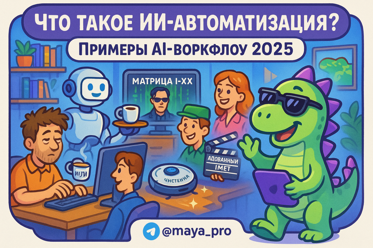   Как ИИ-автоматизация перевернула бизнес-мир в 2025: от рутинных задач к креативу за 30 минут Артур Хорошев