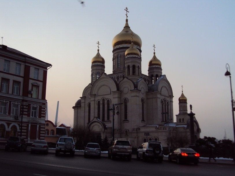 Спасо-Преображенский собор со стороны Светланской улицы