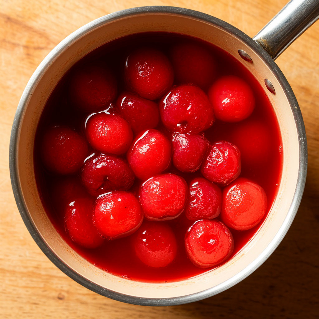 Компот из вишен