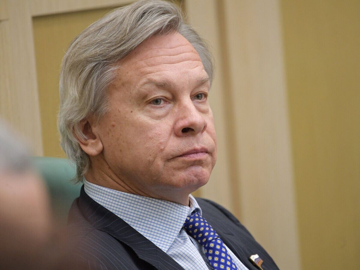    Сенатор, член комитета Совета Федерации России по конституционному законодательству и государственному строительству Алексей Пушков© РИА Новости / Владимир Федоренко