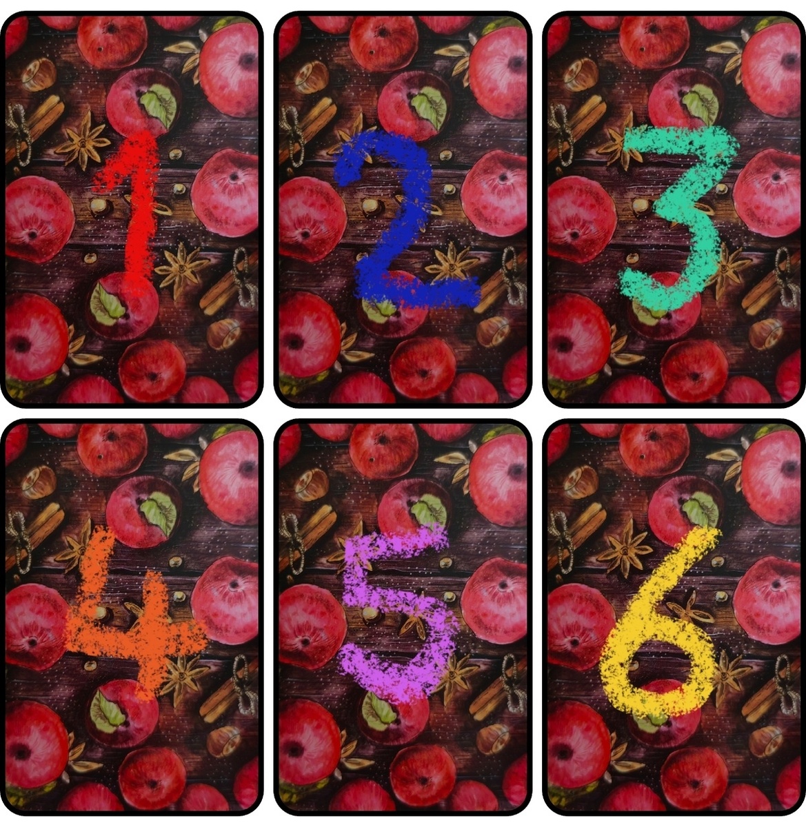 Выберите цифру от 1 до 6 , которая притягивает вас сильнее всего в этот момент