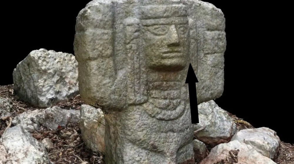    Тайна каменной головы Гватемалы скрывает лик древней цивилизации