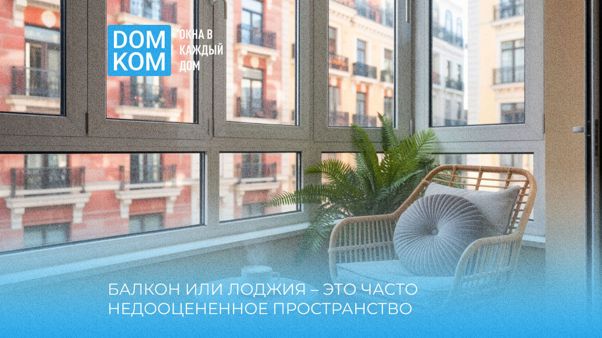 Остекление балконов и лоджий