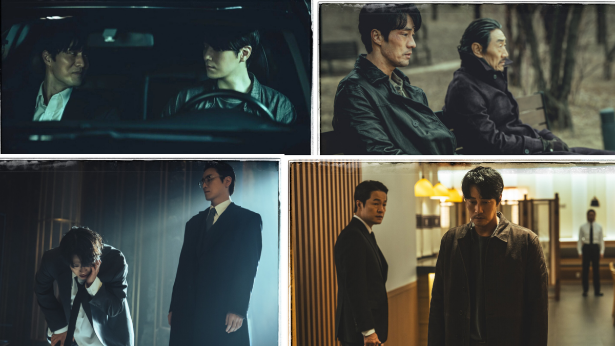 Коллаж создан автором этой статьи. В нем использованы кадры из дорамы "Пощады не будет" 2025 года.