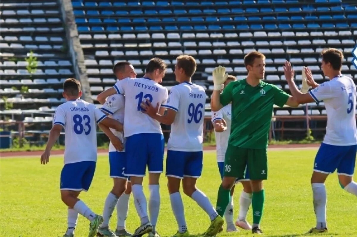    Футболисты «Динамо-Барнаул» одержали победу над дублерами «Рубина»