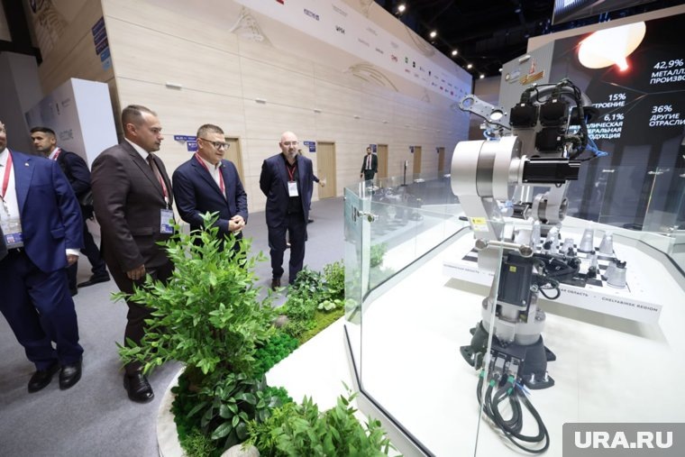 Площадка форума — прекрасное место продемонстрировать последние достижения
Фото:пресс-служба губернатора Челябинской области