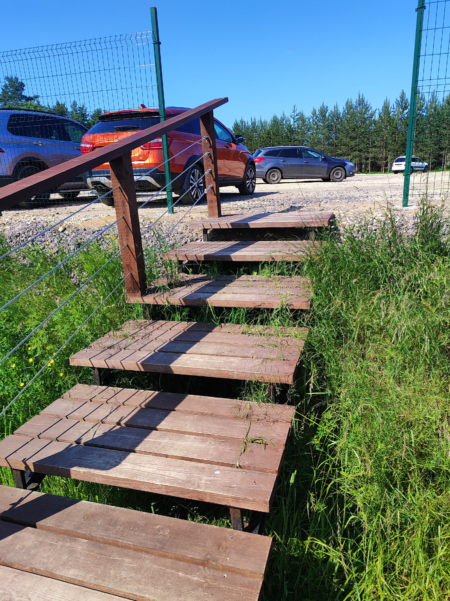 Вход на парковку