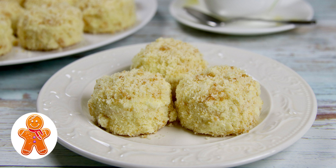 Пирожные "Одуванчики" ✧ Очень простые и вкусные домашние пирожные