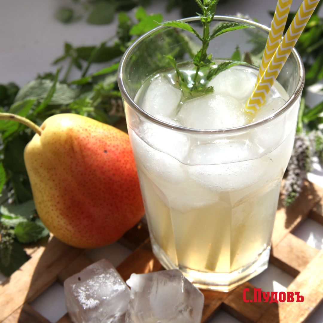 Полезный и вкусный грушевый лимонад