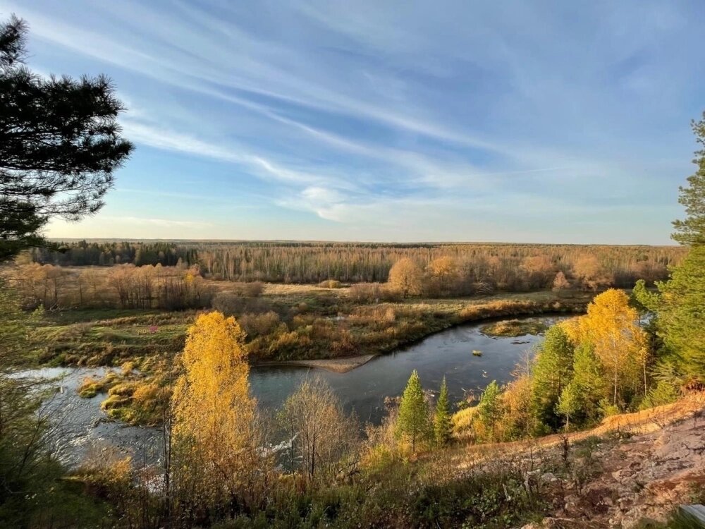    В деревне очень красиво. Фото: из семейного архива