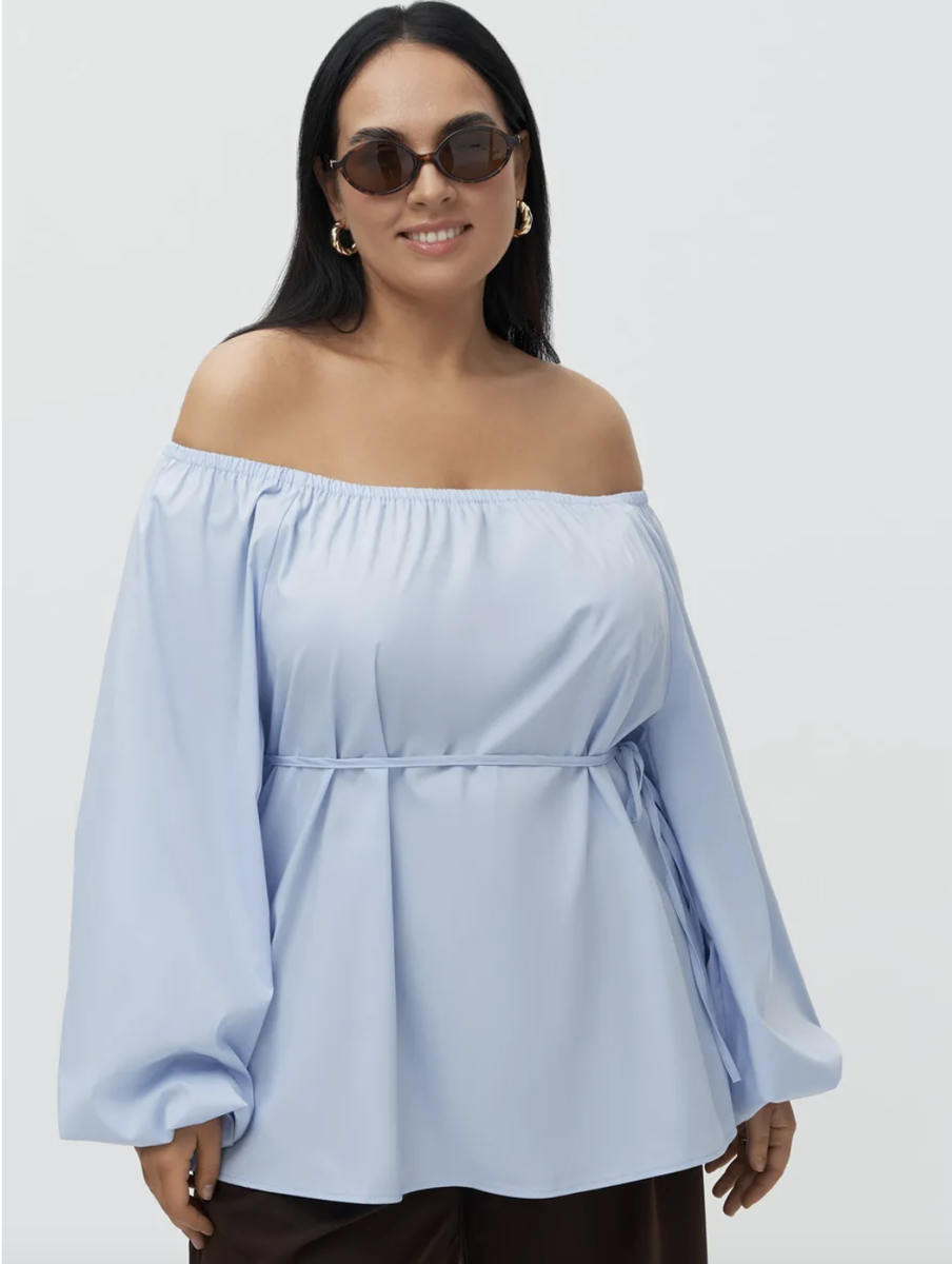 Блузка А-силуэта BINITRA BINI