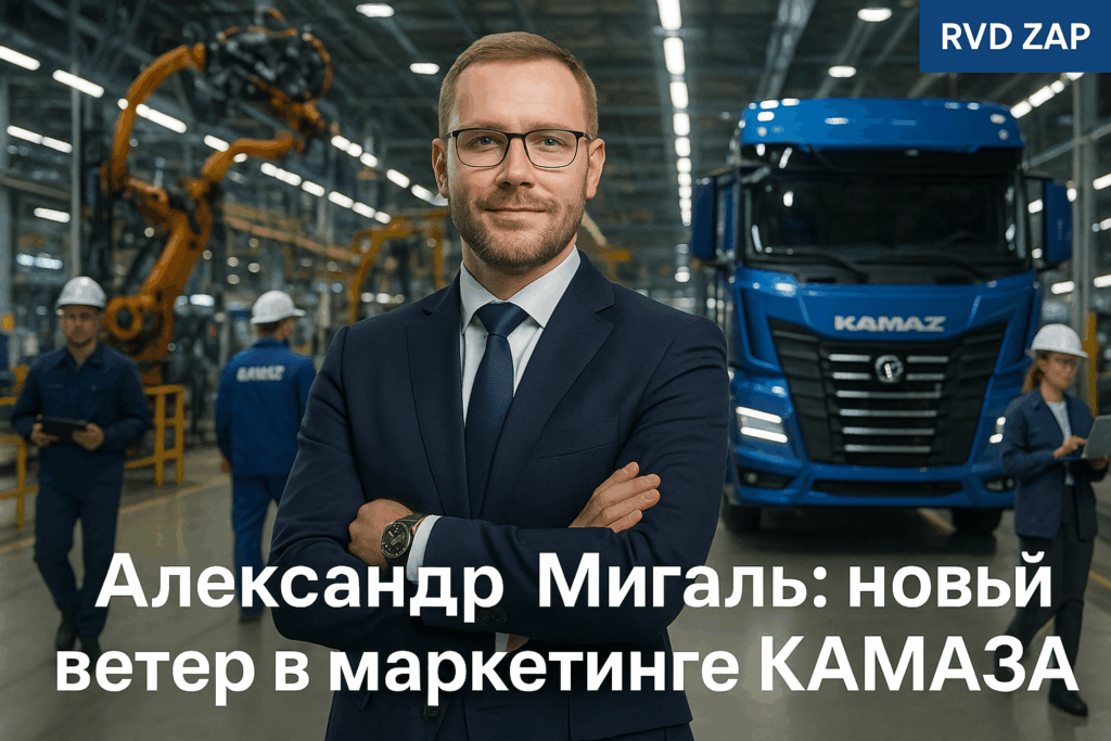    Новый директор маркетинга КАМАЗа Александр Мигаль admin